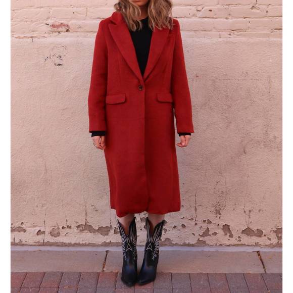 Crescent | Jackets & Coats | New Crescent Eliza Brushed Vegan Wool